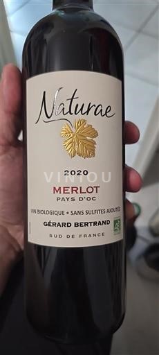 Languedoc og Roussillon Pays d'Oc Gérard Bertrand Naturae 2020