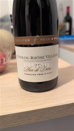 Rhônen laakso Côtes-du-rhône-villages Ferraton Père & Fils Plan de Dieu 2024