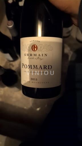 Bourgogne Pommard Domaine Germain 2015