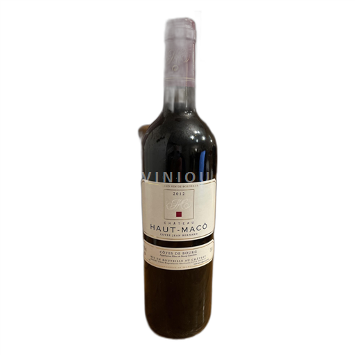 Burdeos Côtes-de-bourg Château Haut-Macô Jean Bernard 2012