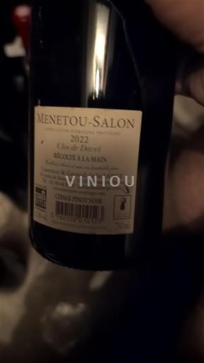 Loirevallei Menetou-Salon Domaine La Farge Clos de Davet 2022