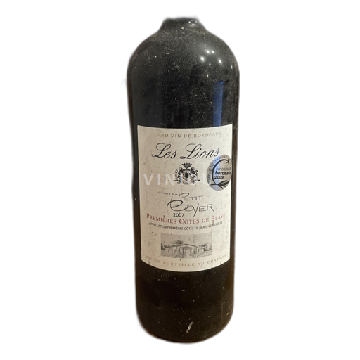 Bordeaux Côtes-de-Blaye Château Petit Boyer Les Lions 2007