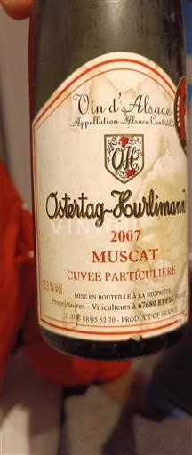 Alsace Ostertag-Hurlimann Particulière 2007