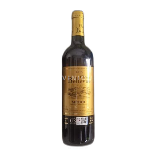 Bordéus Médoc Château Bellevue 2018