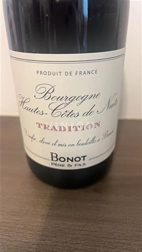 Bourgogne Hautes Côtes de Nuits Bonot Père & Fils Tradition 2023