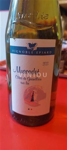 Loiredalen Muscadet-Côtes-de-Grand-Lieu Vignoble Epiard 2023