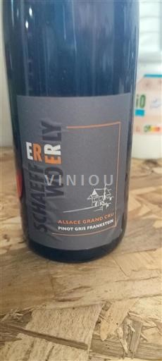 Alsace Alsace Grand Cru Grand Cru Schaeffer Woerly Pinot Gris Frankenstein Không niên vụ