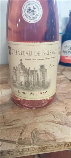 Loiredalen Rosé de Loire Château Brissac Icke årgångsbetecknad