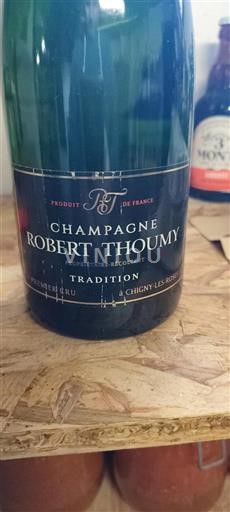 Champaña Champán Premier Cru Robert Thoumy Tradition Sin añada