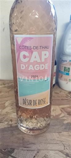 Languedoc-Roussillon Côtes de Thau Désir de Rose 2024