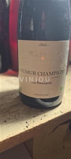 Loire Valley Saumur-Champigny Famille Vadé Les Baunelles 2022