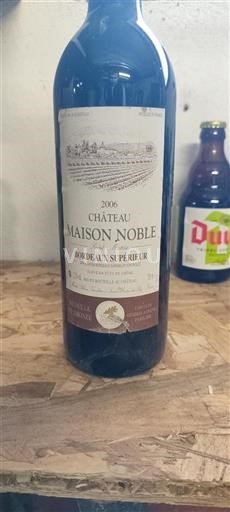Bordeaux Bordeaux Supérieur Maison Noble 2006