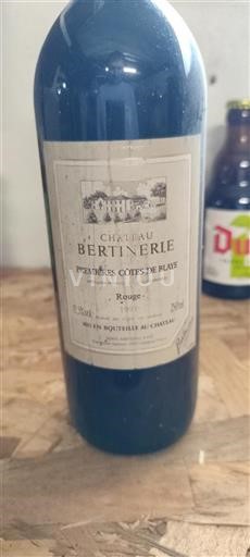 Bordeaux Määrittelemätön Château Bertinerie 1993