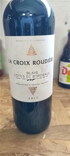 Burdeos Blaye-Côtes de Burdeos La Croix Roudière 2017