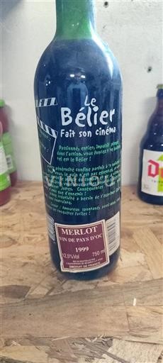 Languedoc Ikke specificeret Les Vignerons de Beaupuy Le Bélier 1999
