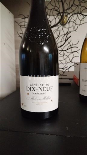 Loire Valley Sancerre Alphonse Mellot Génération Dix-Neuf 2016
