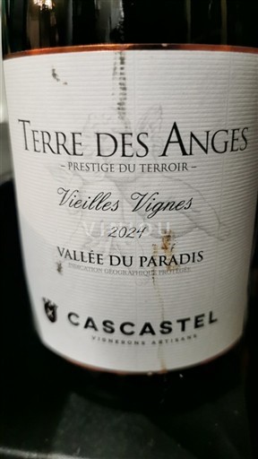 Languedoc và Roussillon Thung lũng thiên đường Cascatel Terre des Anges - Vieilles Vignes 2024