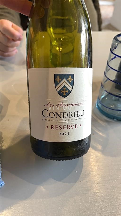 Thung lũng Rhône Condrieu Les Aumôniers Réserve 2024