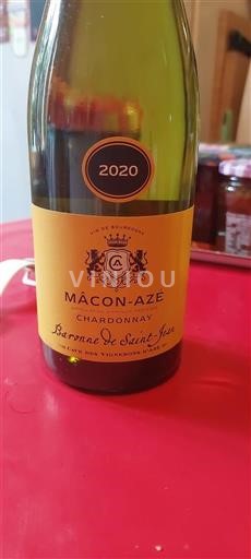 Borgoña Mâcon y Mâcon-villages Cave des Vignerons Azé Baronne de Saint-Jean 2020