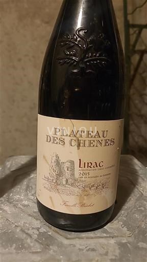 Valle del Ródano Lirac Famille Brechet Plateau des Chênes 2015