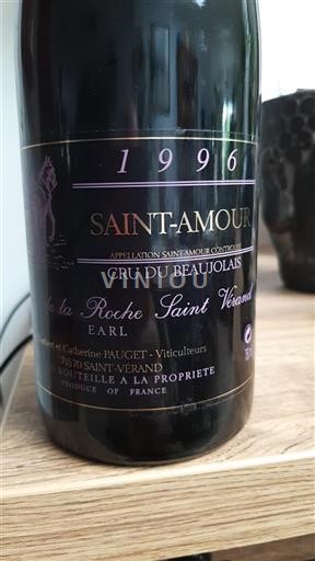 Beaujolais Saint-Amour Earl de la Roche Saint Vérand 1996