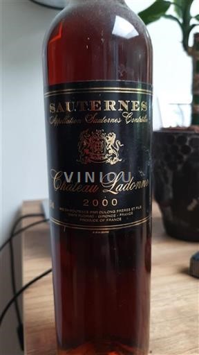 Bordeaux Sauternes Château Ladonne 2000