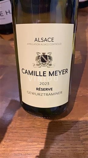 Alsace Grand Cru Camille Meyer Réserve Gewurztraminer 2023
