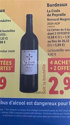 Bordeaux La Croix de Peyrolie 2024