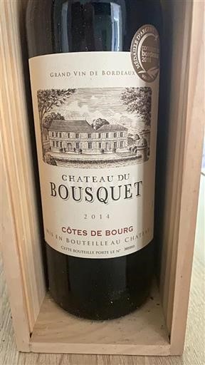 Burdeos Côtes-de-bourg Château Bousquet 2014