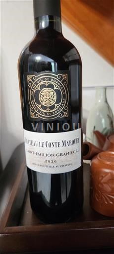 Bordeaux Saint-Émilion Grand Cru Château Le Conte Marquey 2020