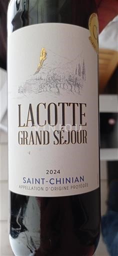 Languedoc Saint-Chinian Lacotte Grand Séjour 2024