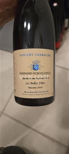 Borgonha Pernand-vergelesses Vincent CHARACHE Les Belles Filles 2018
