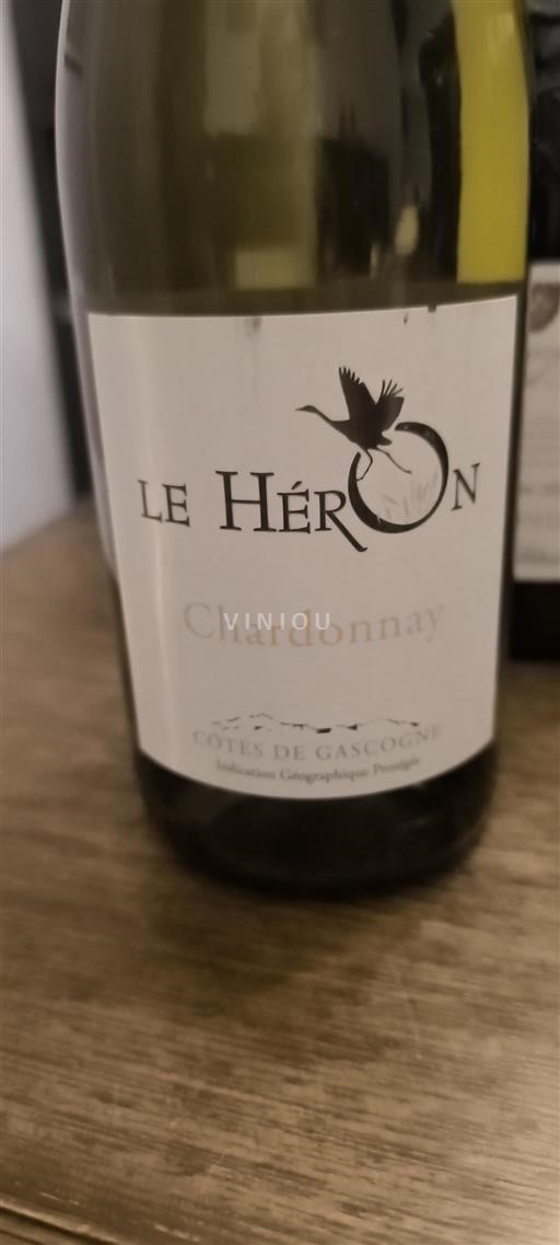 Sudoeste Côtes de Gascogne Le Héron Chardonnay Sin añada