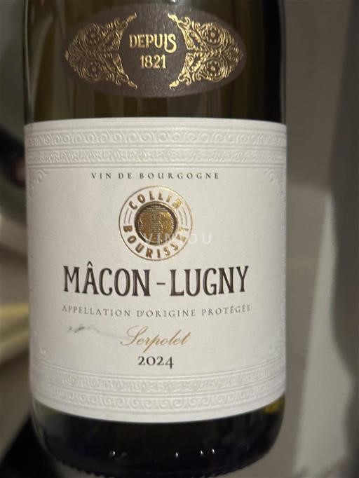 Borgogna Mâcon e Mâcon-Villages Collin Bourisset Serpolet 2024