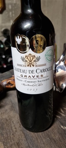 Bordéus Graves Château Carolle 2021