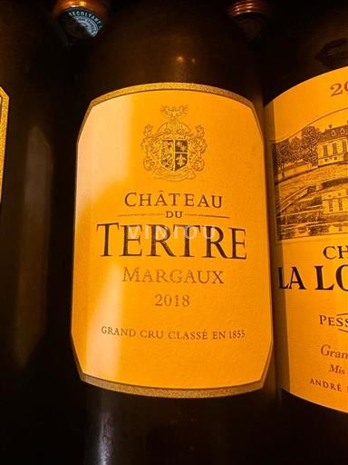Bordeaux Margaux Grand Cru Château Tertre 2018