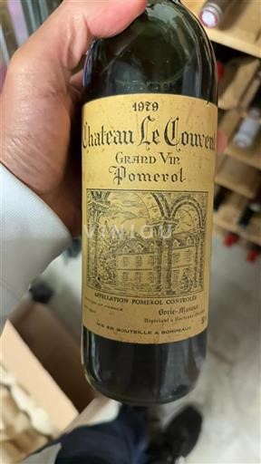 Bordeaux Pomerol Château Le Couvent 1979