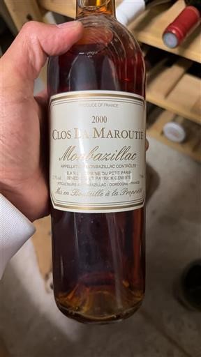 Sydväst Monbazillac Clos La Maroutie 2000