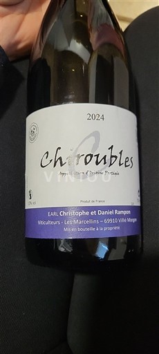 Beaujolais Chiroubles EARL Christophe et Daniel Rampon 2024