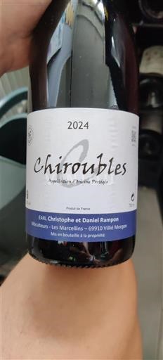 Beaujolais Chiroubles EARL Christophe et Daniel Rampon 2024