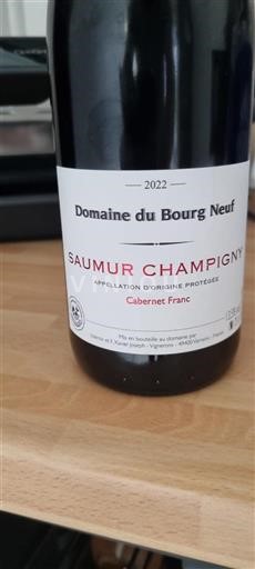 Loirevallei Saumur-champigny Domaine Bourg Neuf 2022
