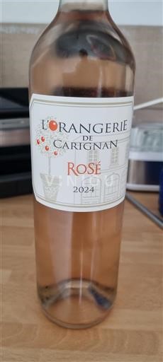 Bordeaux Ni doloceno L'Orangerie de Carignan 2024