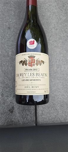 Bourgogne Chorey-lès-Beaune Joel Remy Les Beaumonts 2012