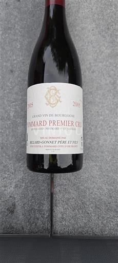 Burgundy Pommard Premier Cru Billard-Gonnet Père et Fils 2005