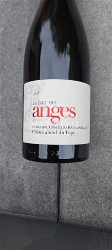 Rhônetal Châteauneuf-du-Pape Usseglio Raymond & Fils La Part des Anges 2017