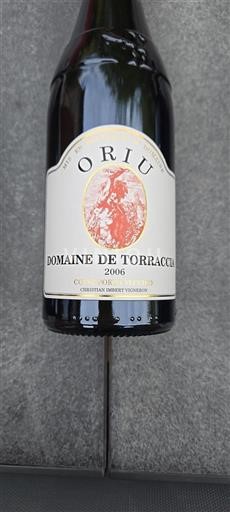 Corsica Niet gespecificeerd Domaine Torraccia Oriu 2006