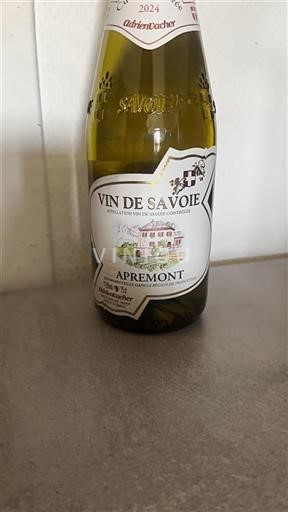 Savoie och Bugey Apremont Adrien Vacher 2021