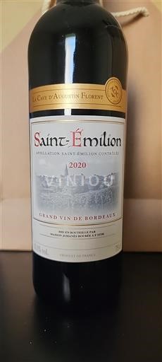 Bordeaux Saint-Émilion La Cave Augustin Florent 2020