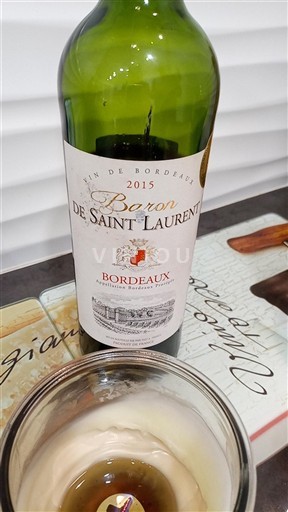 Bordeaux Baron de Saint Laurent 2015