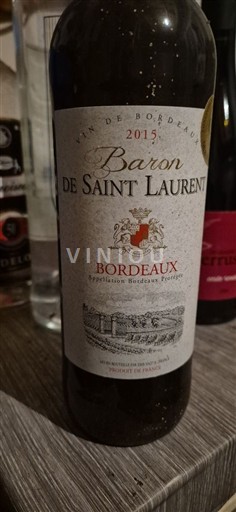 Bordoja Bordo Baron de Saint Laurent 2015